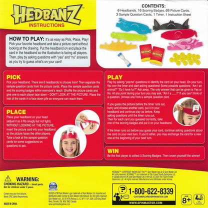 Rules of Play Headbanz (2020) Explained in Easy Steps