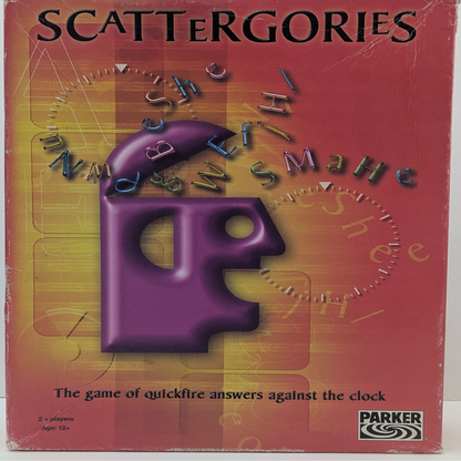 Scattergories (2003) – Think Fast and Get Creative