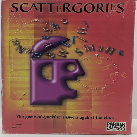 Scattergories (2003) – Think Fast and Get Creative