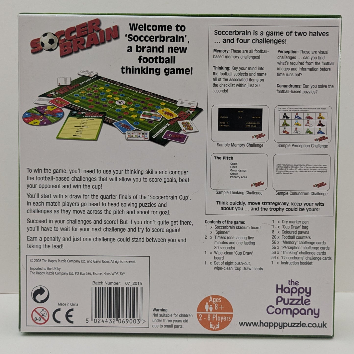 Score with your brain, not your boots, in Soccerbrain (2008).