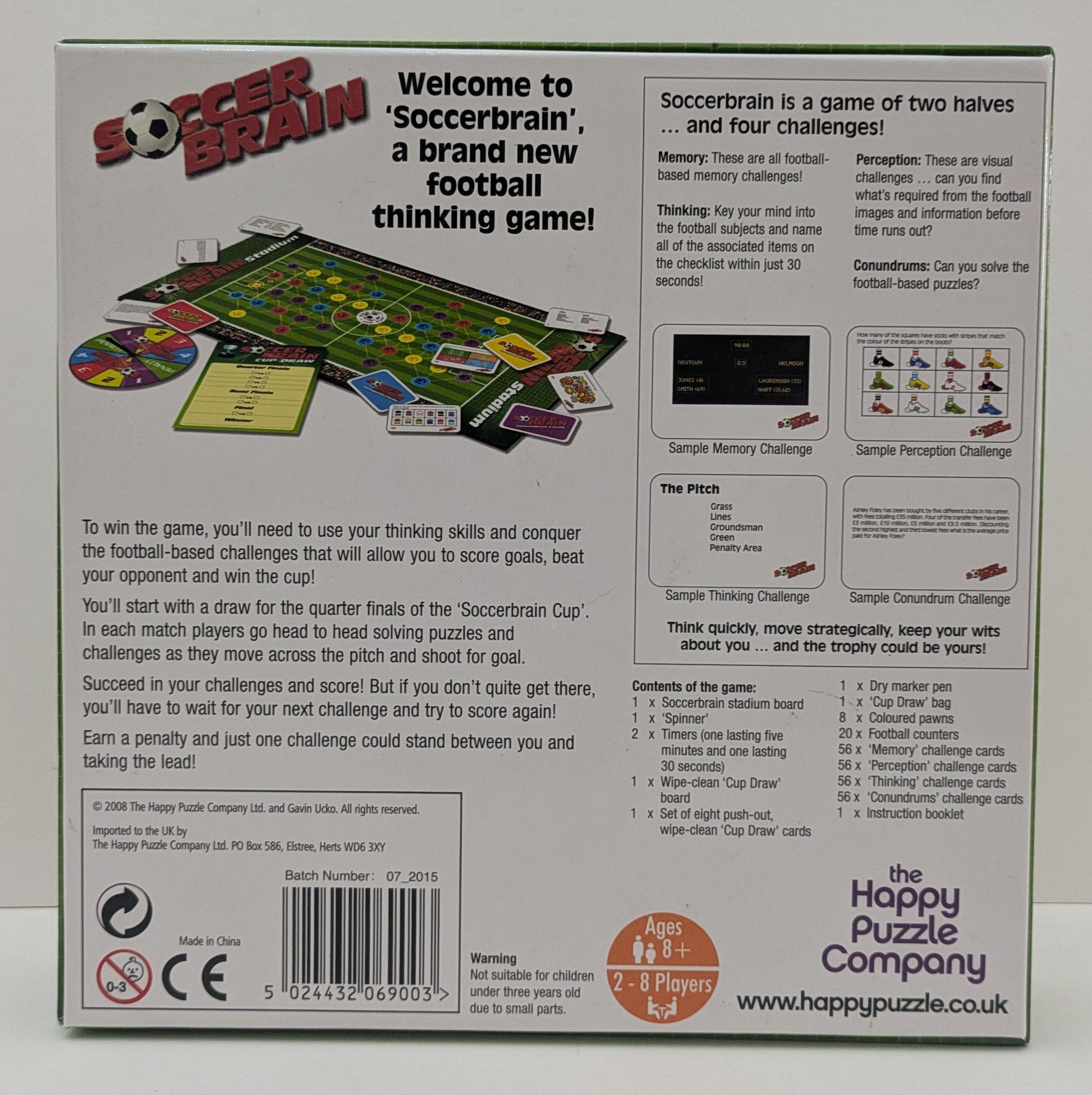 Score with your brain, not your boots, in Soccerbrain (2008).