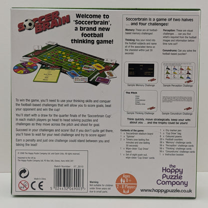 Score with your brain, not your boots, in Soccerbrain (2008).
