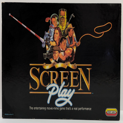 Screen Play (1990) – The Movie-Themed Party Game