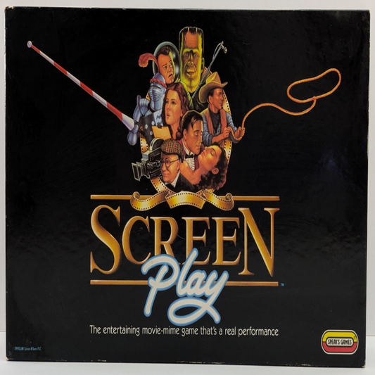 Screen Play (1990) – The Movie-Themed Party Game