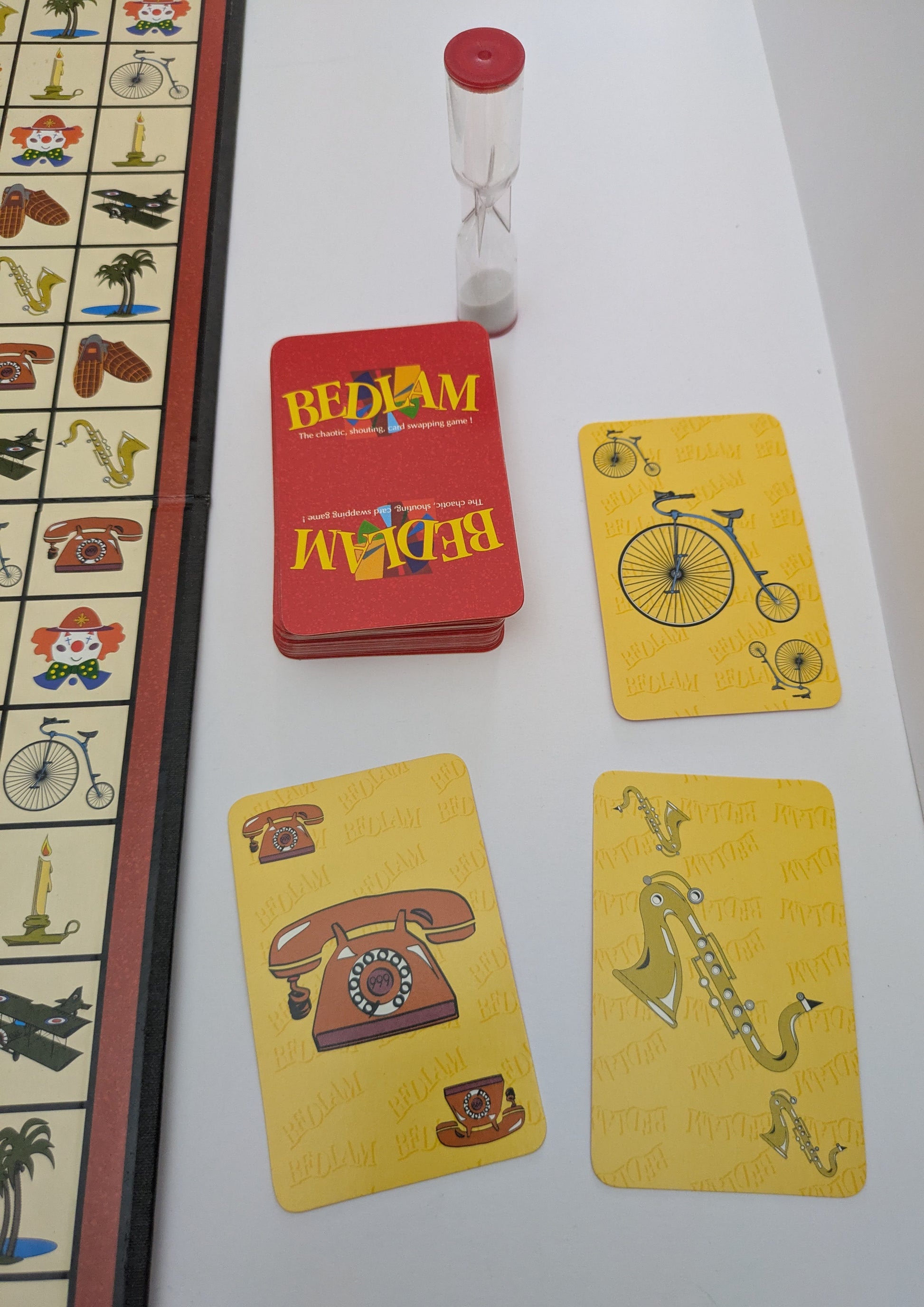 Shout, Swap, and Race to Win in Bedlam (1995) – The Ultimate 90s Party Game!