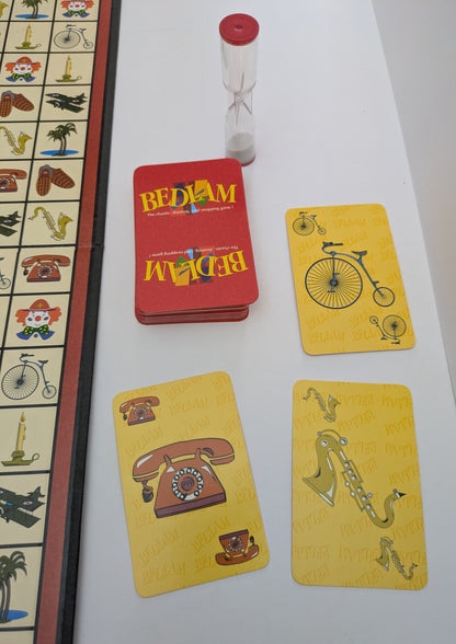 Shout, Swap, and Race to Win in Bedlam (1995) – The Ultimate 90s Party Game!