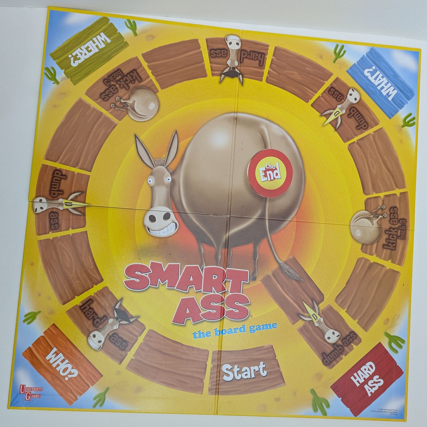 Smart Ass (2008) is the trivia game where shouting out the answer first is how you win!