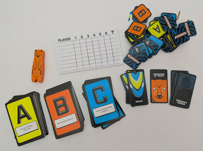 Snakesss (2021) a party game of bluffing deduction and big laughs