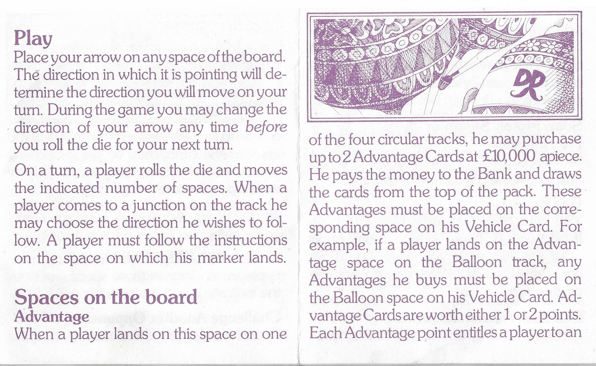 Spaces on the Board and What They Mean in The Magnificent Race