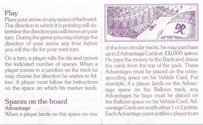 Spaces on the Board and What They Mean in The Magnificent Race