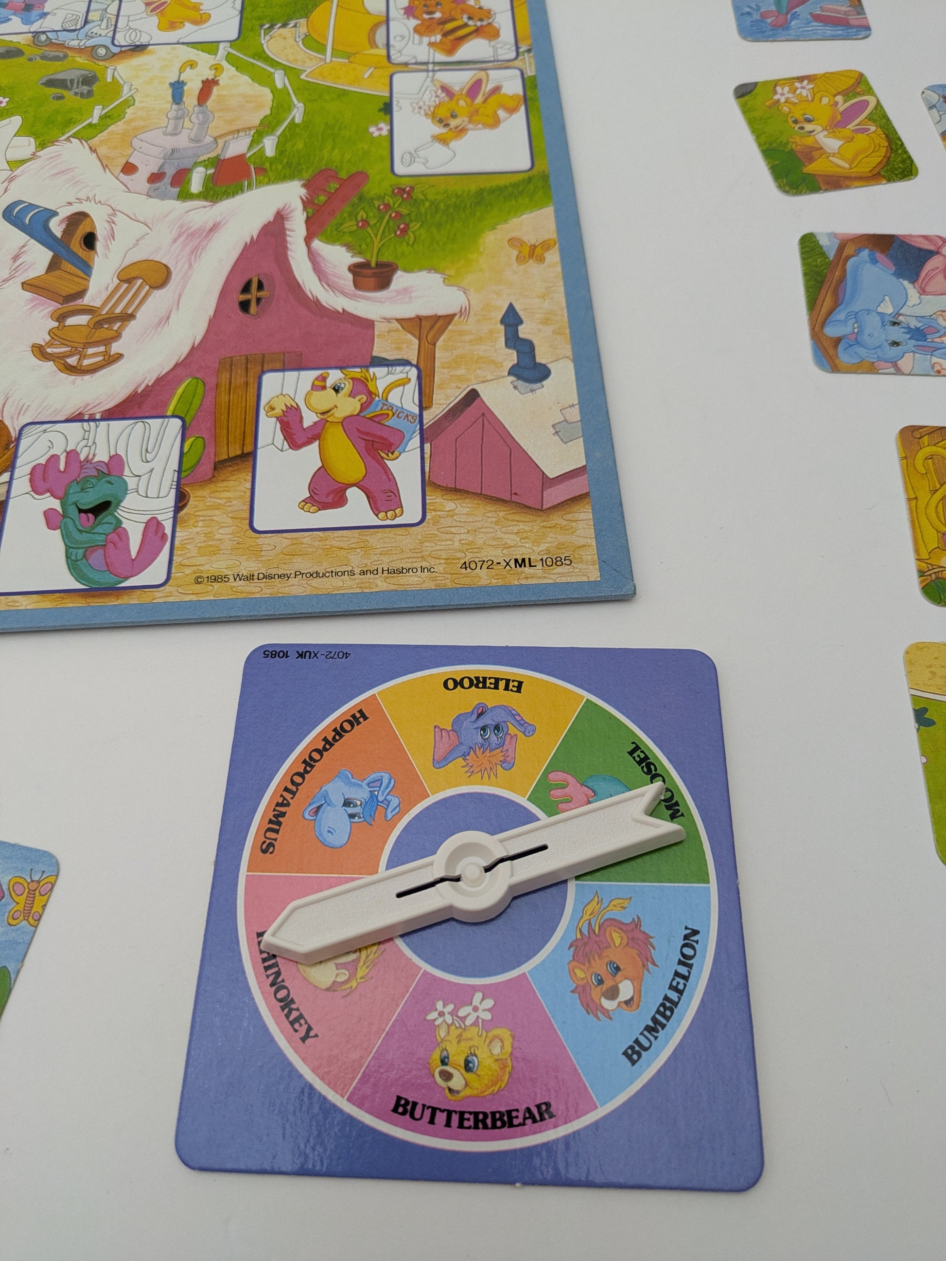 Spin, match, and win with The Wuzzles Lotto Game (1985) – perfect for little ones and Disney fans alike.