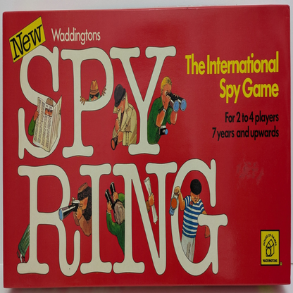 Spyring (1978) – The International Spy Game of Memory and Strategy
