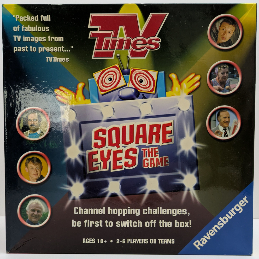 Square Eyes (2004) – A Fun TV Trivia and Memory Board Game
