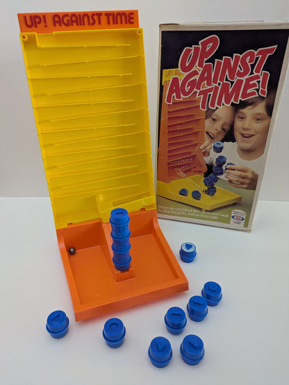 Stack fast and think faster in the exciting world of Up Against Time (1977)