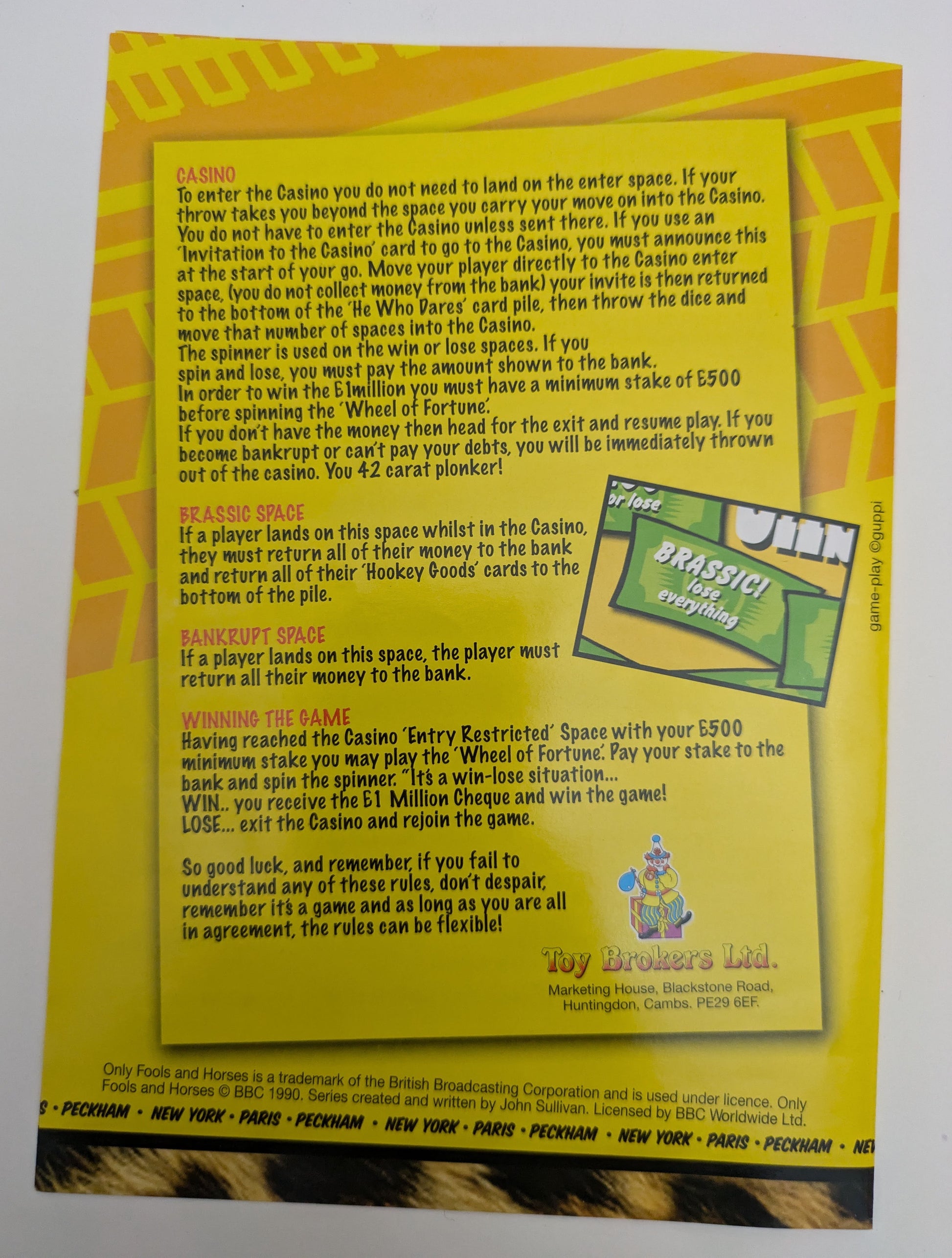 Step-by-Step Guide Only Fools and Horses (1990)