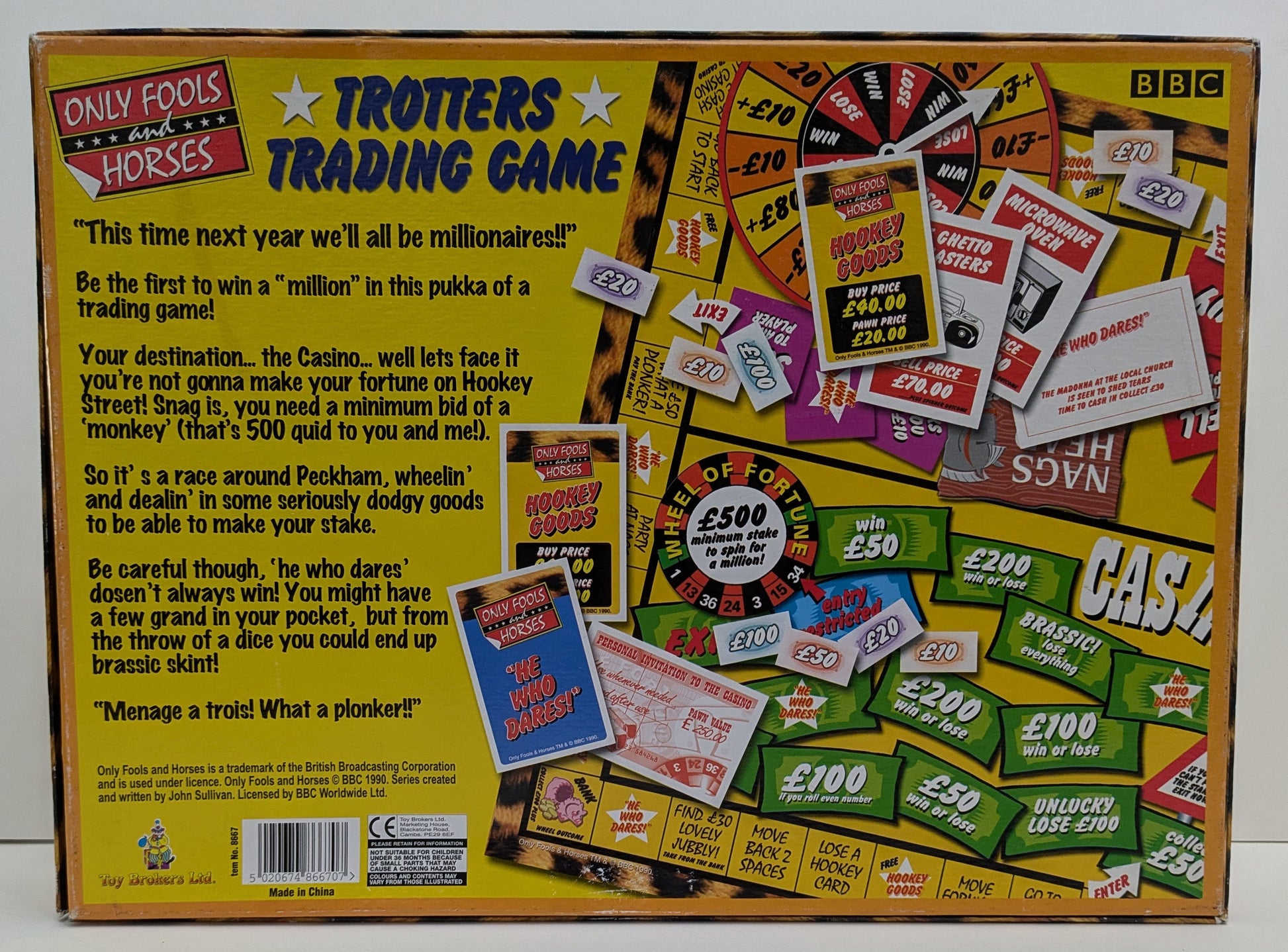 Step into Peckham with Only Fools and Horses (1990) – the ultimate trading game!
