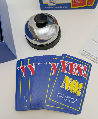 Step up to the challenge with Yes! No! (2008), the fast-paced game where saying the wrong word could cost you the win.