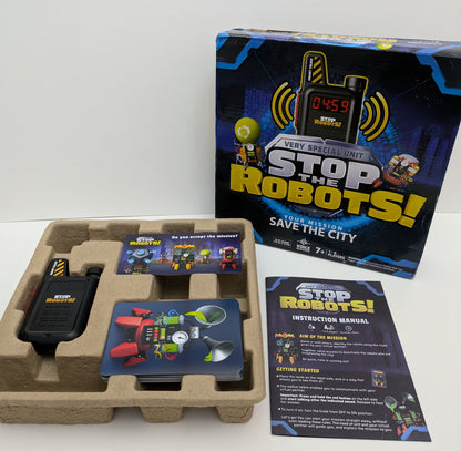 Stop the Robots! (2021) – A Voice-Activated Puzzle Mission Game That Tests Your Wits Under Pressure