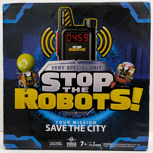 Stop the Robots! (2021) – Fast-Paced Puzzle Missions to Save the City