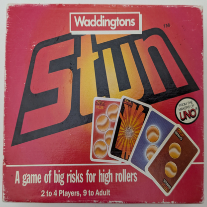 Stun (1988) – A Risky Card-Flipping Race to 15!