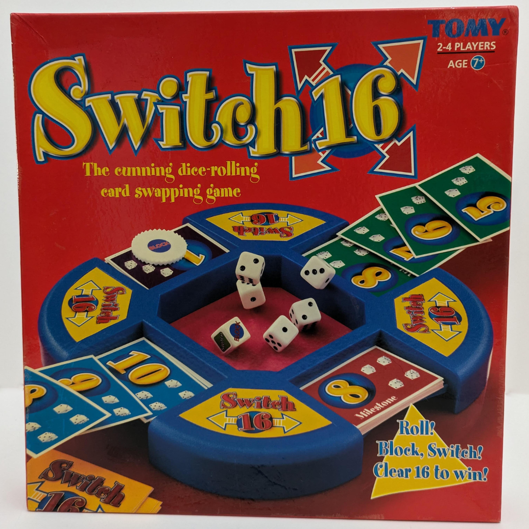 Switch 16 (2001) – A Fast-Paced Dice Game of Risk and Progress