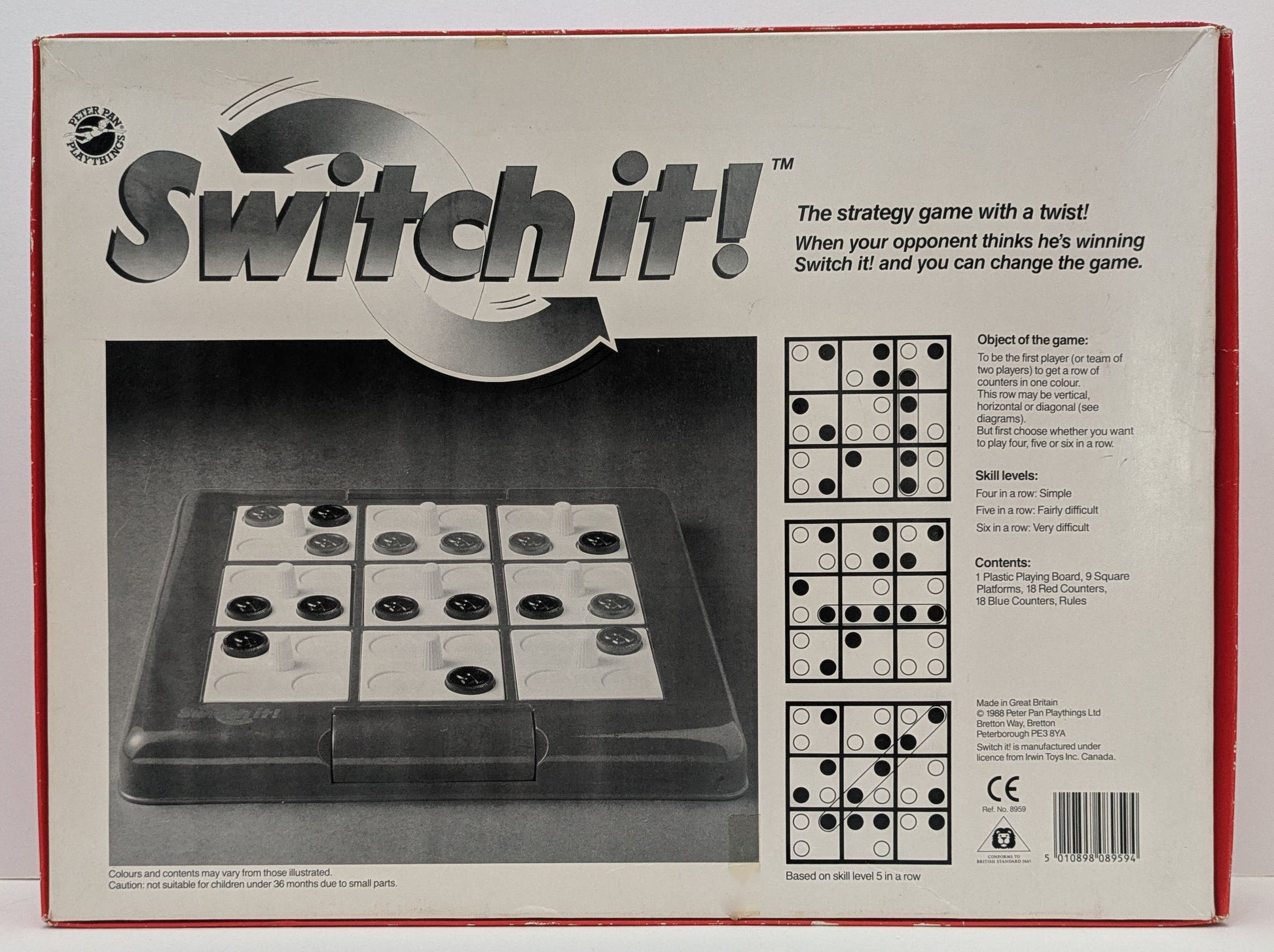 Switch It (1988) – A Collectable 80s Board Game Packed with Tension and Fun