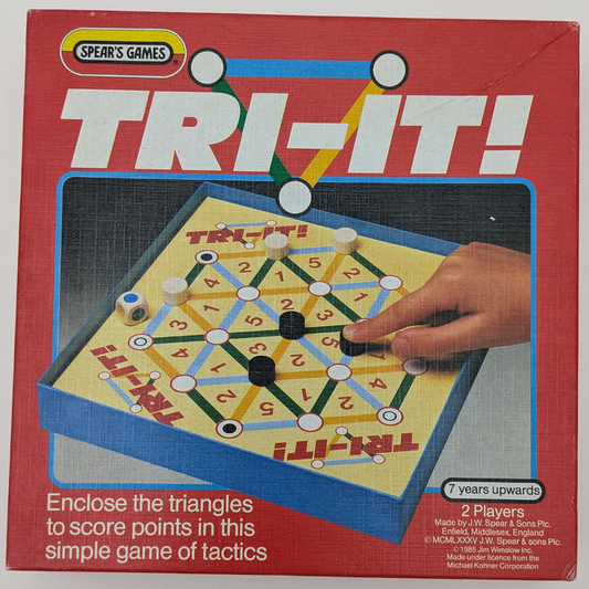 TRI-IT (1985) – A Classic Head-to-Head Game of Colour and Strategy