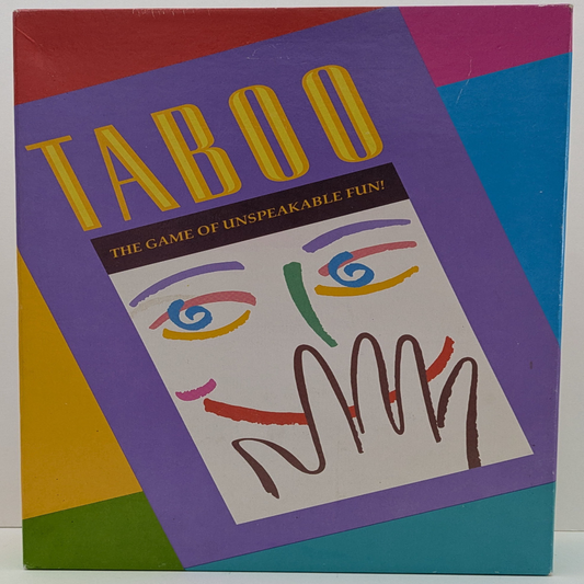 Taboo (1990) – The Classic Word-Guessing Party Game