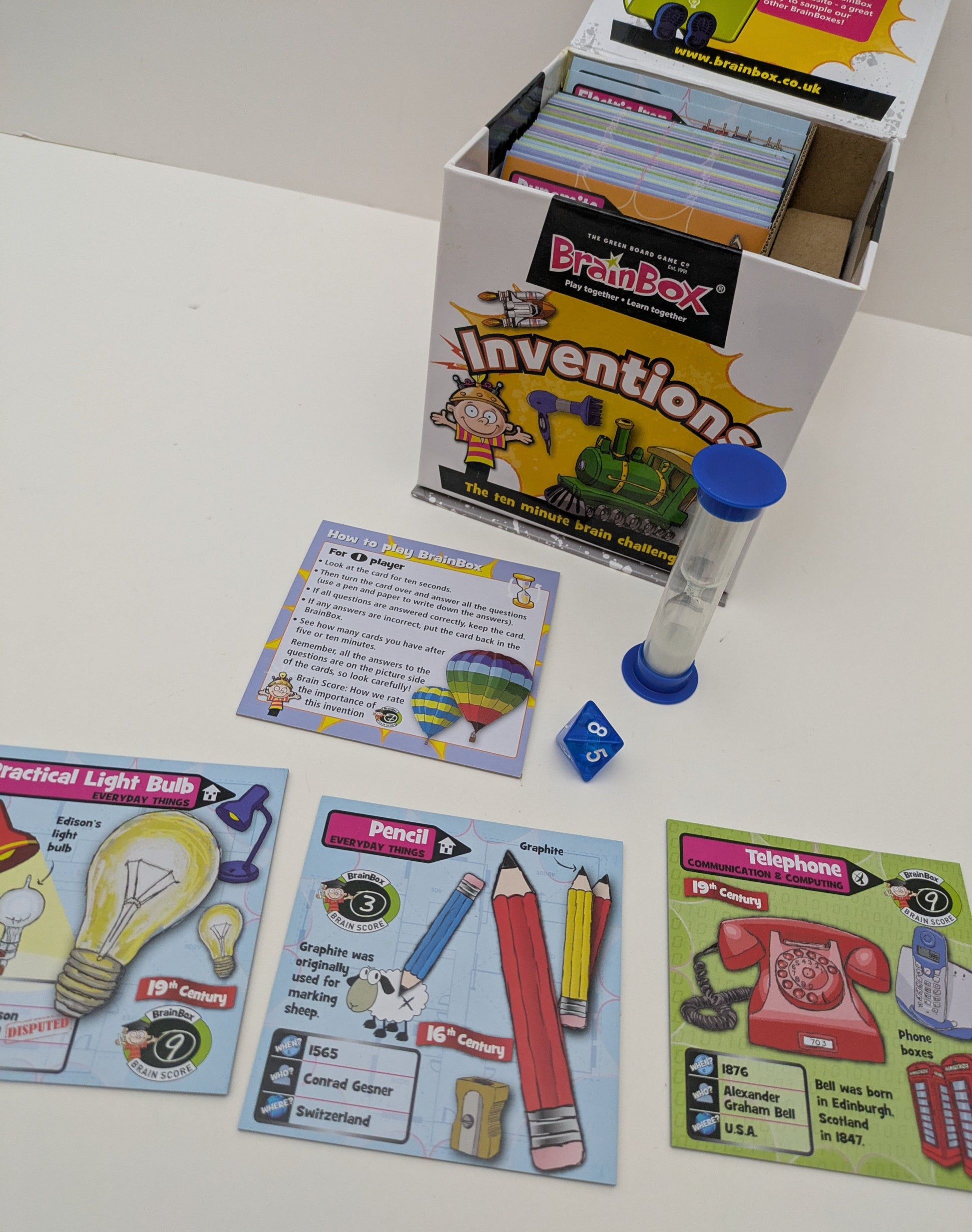 Test Your Recall Skills with Inventions – BrainBox (2012)