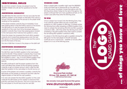 Test your memory, your quick thinking and your brand knowledge with The Logo Board Game (2009).