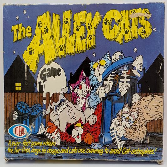 The Alley Cats (1979) – A Fun Cat-and-Dog Chase Board Game