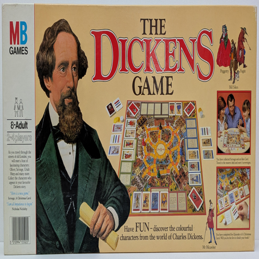 The Dickens Game (1983) – A Literary Board Game of Characters and Stories