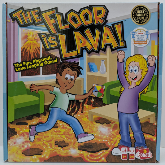 The Floor is Lava Board Game (2020) – Jump, Dodge & Survive