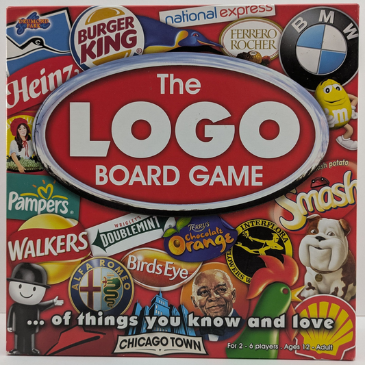 The Logo Board Game (2009) – Big Brands, Quick Thinking, and Family Fun!