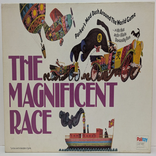 The Magnificent Race (1975) – Classic Parker Brothers Board Game