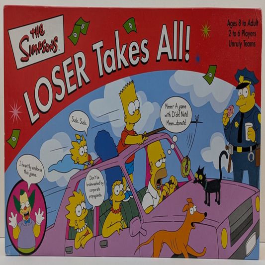 The Simpsons Loser Takes All (2001) – A Hilarious Game Where Losing Wins!