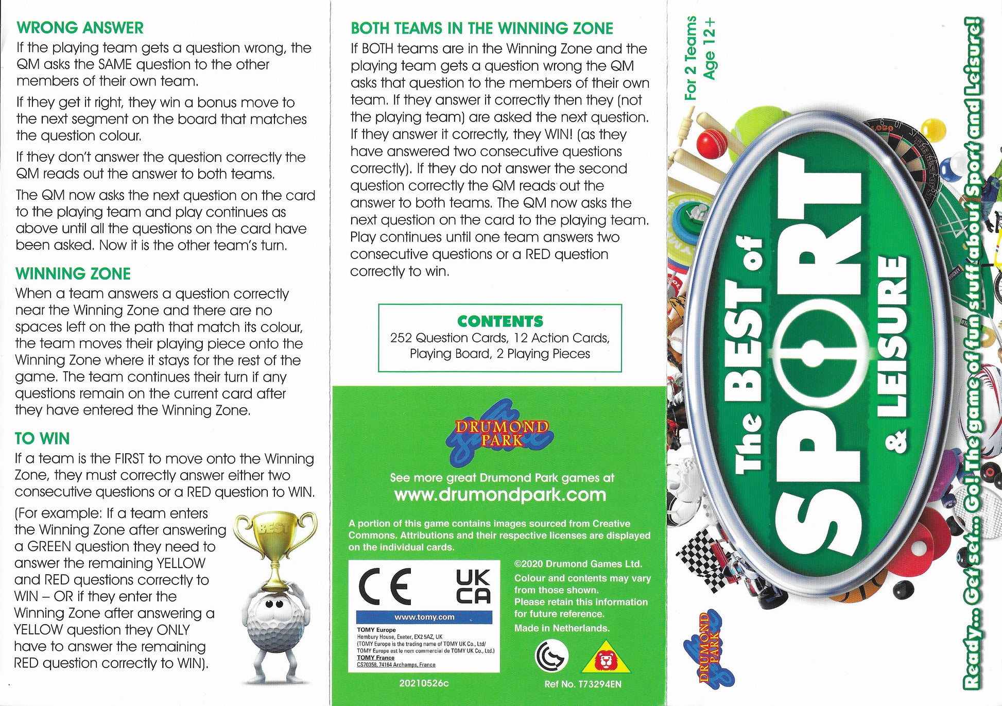 The Best of Sport & Leisure (2020) is brilliant for competitive quiz nights and weekend challenges.