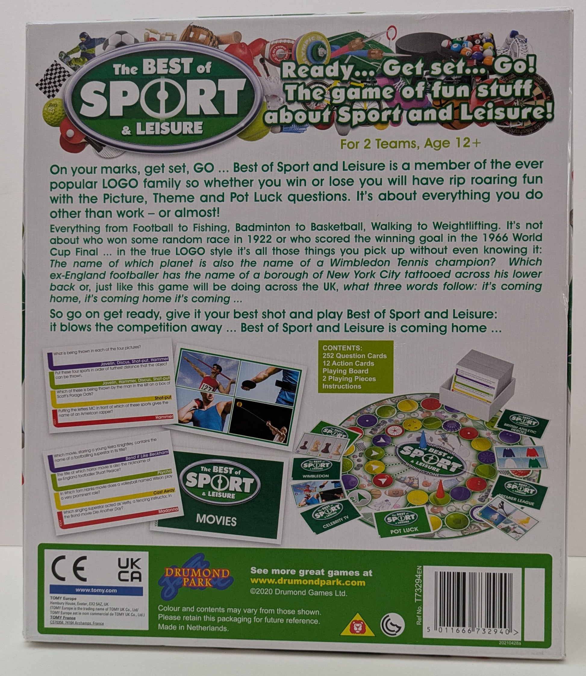The Best of Sport & Leisure (2020) is the ultimate head-to-head team game for families and friends.