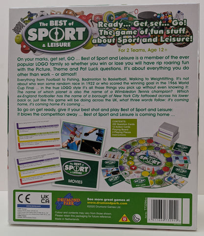 The Best of Sport & Leisure (2020) is the ultimate head-to-head team game for families and friends.
