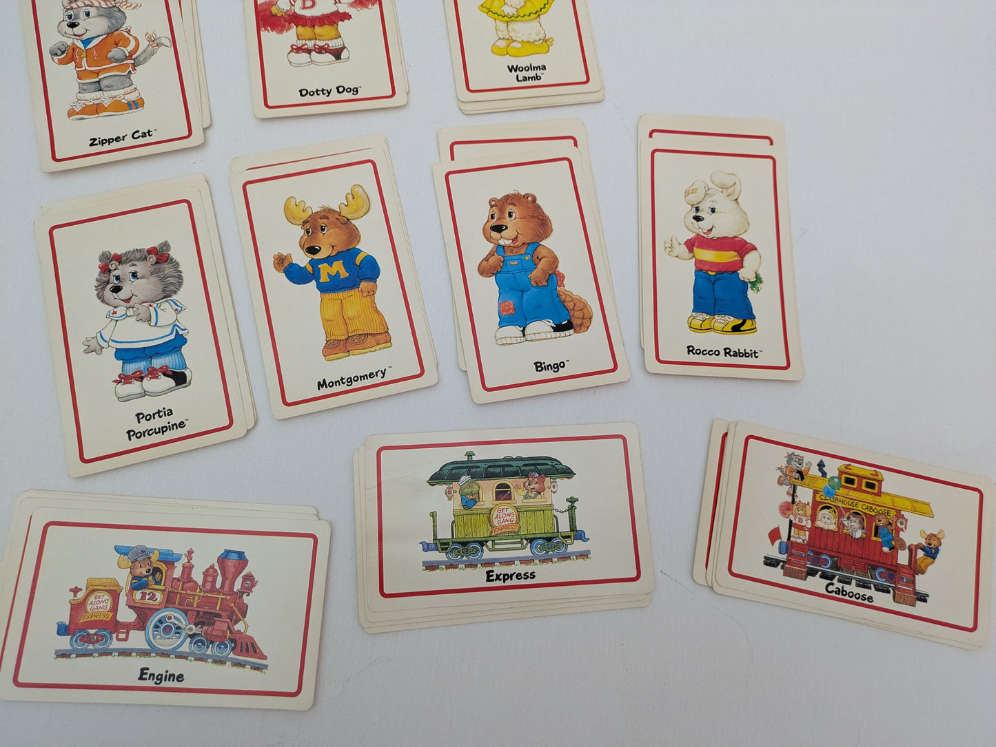 The Get Along Gang Card Game (1985) is a children’s card game based on matching characters