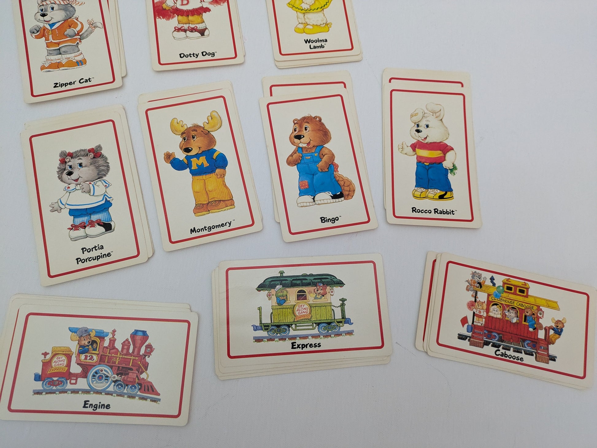 The Get Along Gang Card Game (1985) is a children’s card game based on matching characters