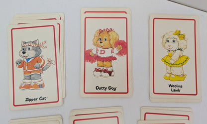 The Get Along Gang Card Game (1985) is designed for 2 to 4 players using simple card play