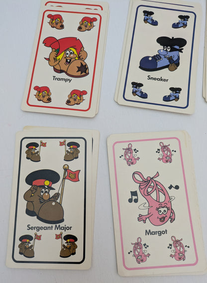The Shoe People Card Game (1987) – Collect Sets of Trampy, PC Boot, Wellington and Friends