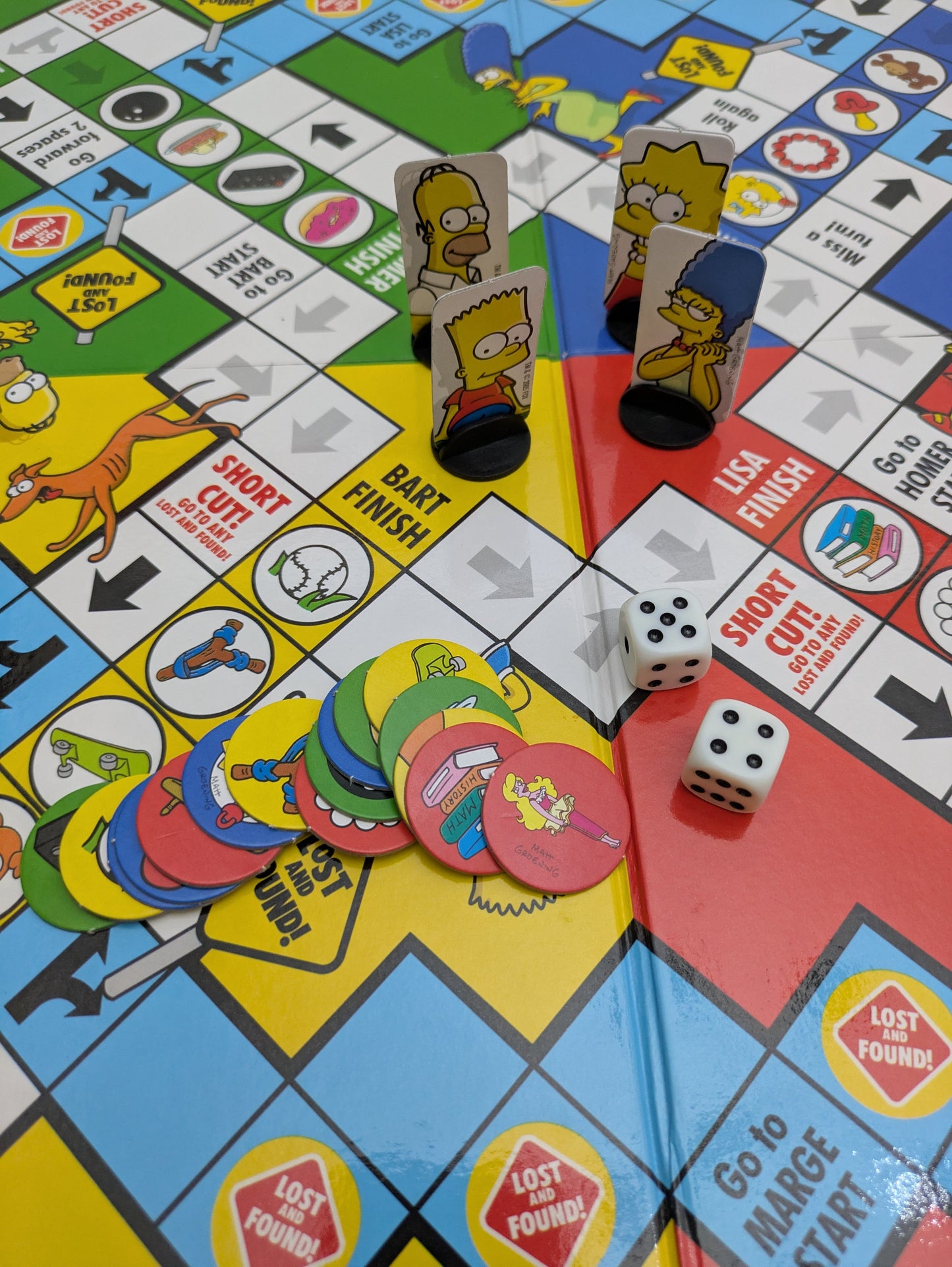 The Simpsons – Lost and Found (2005) is the perfect retro board game for kids and fans alike.