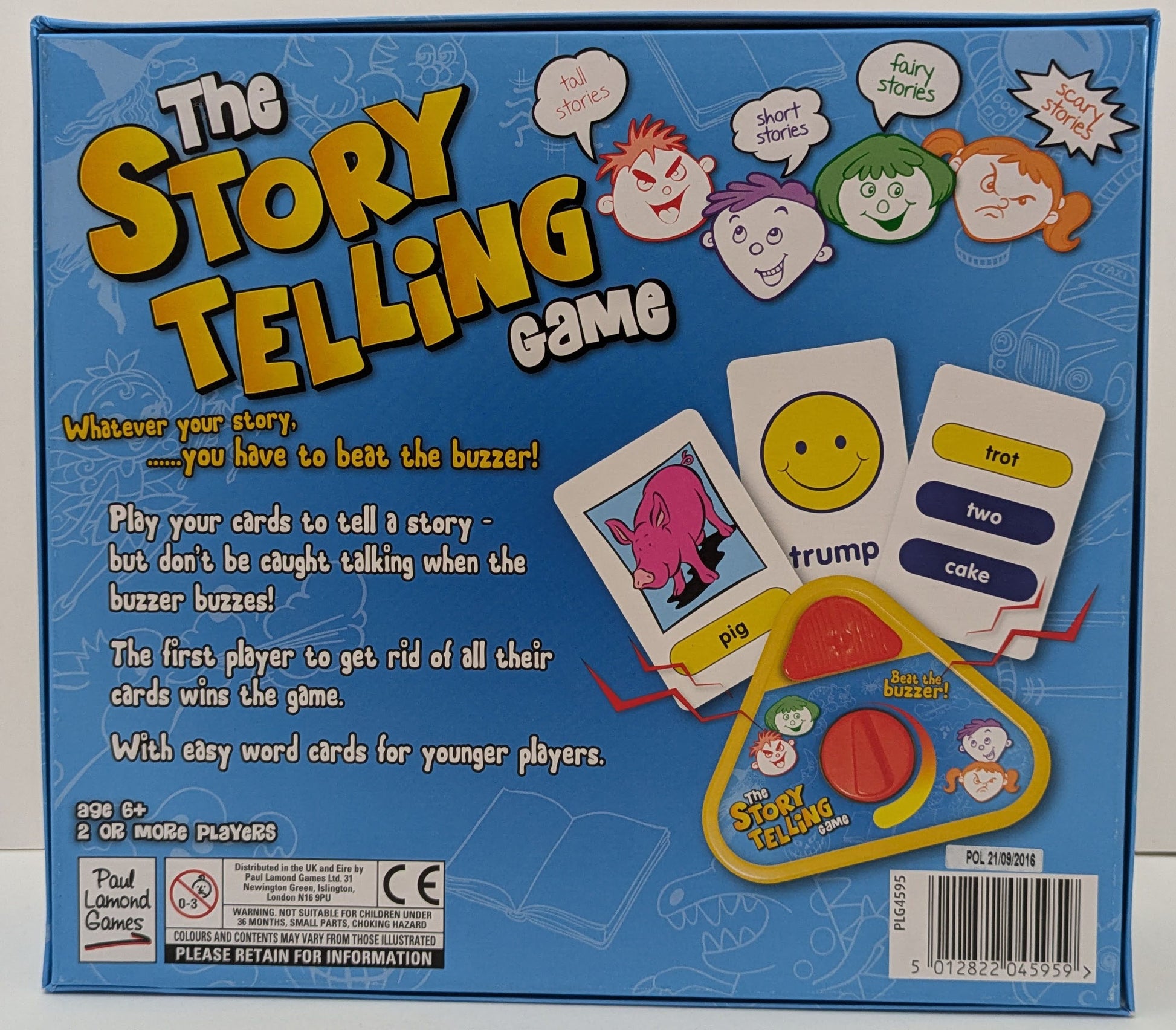 The Story Telling Game (2014) Rules – Talk Fast, Play Cards, and Watch the Story Grow