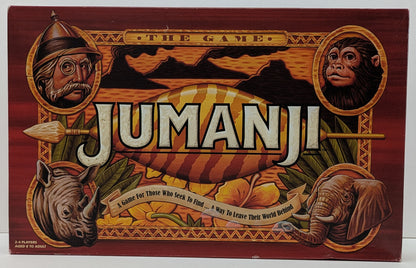 The centre of the board holds your freedom… but only if you yell “Jumanji!” first in Jumanji (2018).
