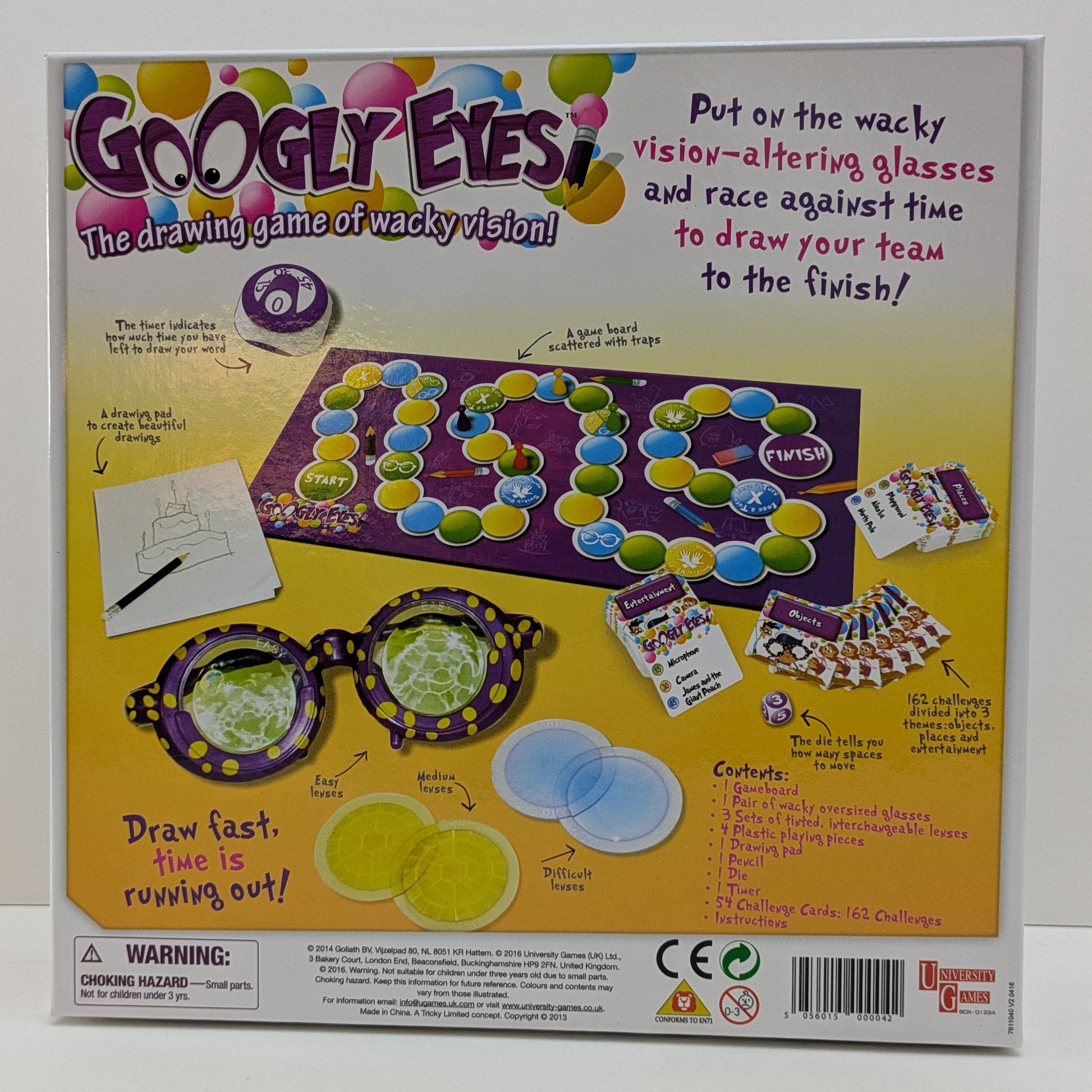 The whole family will be in stitches with Googly Eyes (2014) – a game that turns doodles into disasters.