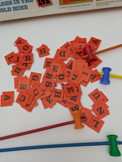 There's nothing quite like Dig (1971) – a quirky word game from the 70s where you pick up letters with a tacky hammer!