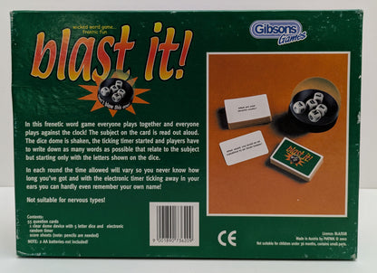 There’s something about the pressure of the buzzer in Blast It! (2002) that brings out the fun in everyone.