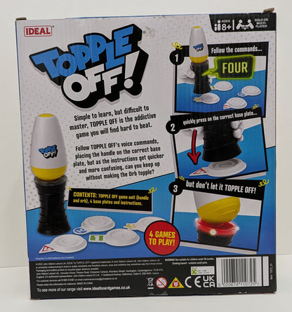 Think fast and balance even faster in Topple Off! (2021) – the ultimate reflex game!
